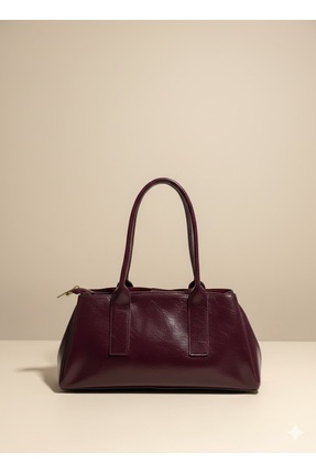 ELY Atelier Lune Wine Kadın Omuz Çantası