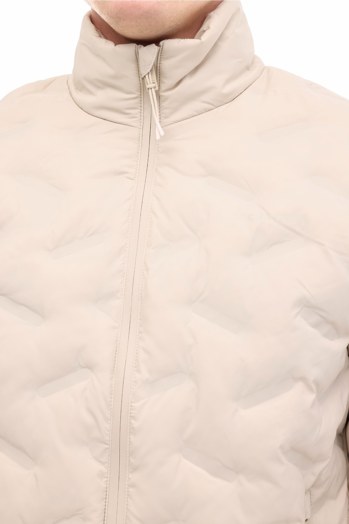 کاپشن مردانه راسته آستین استاندارد | جک اند جونز Jack & Jones JCOWIN QUILTED COLLAR JAC - تصویر 4