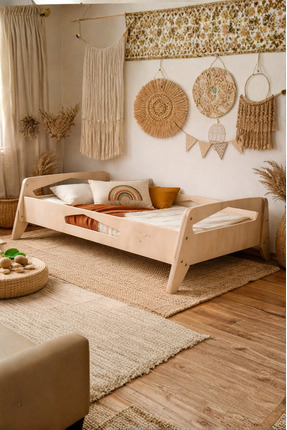 BebeK on For Diamond Lamine Beşik / Yatak | Yatak Hediyeli | Doğal Kayın Ahşa...