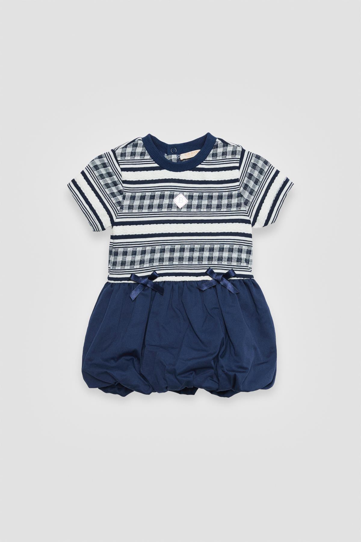 GB Baby BG Store Kız Bebek Desenli Elbise