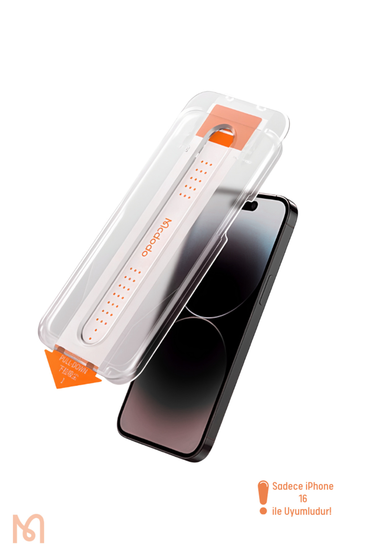 iPhone 16 Compatible AutoFit Clear Glass Screen Protector
