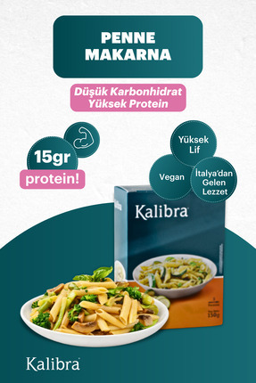 KALİBRA Yüksek Protein, Düşük Karbonhidrat ve Düşük Kalori İçeren Ketojenik D...