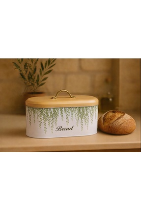 Tinfinity Store Sarmaşık Desenli Ekmek Kutusu