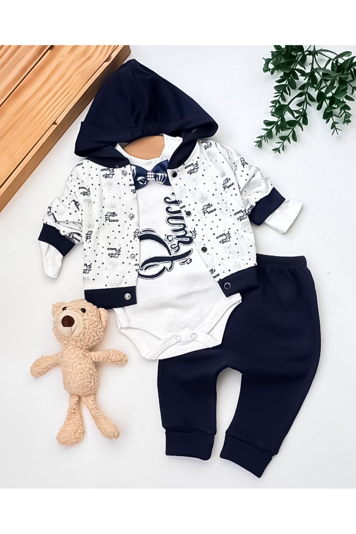 Beyaz Bebek 4'lü Bebek Doğum Seti (HASTANE ÇIKIŞ,ANNE&BEBEK BAKIM OMUZ VE SIRT ÇANTASI,KUNDAK) fotoğrafı 2 (önizleme)