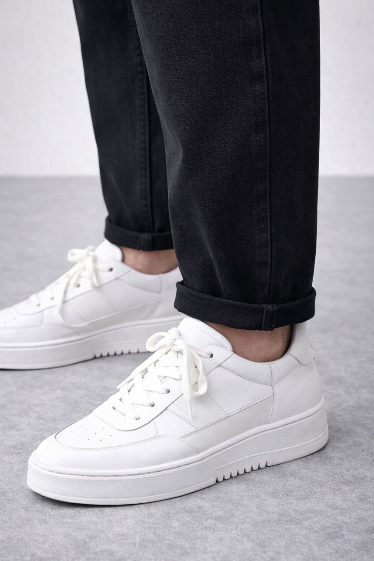 oraystore  Erkek Rahat Kalıp Boyfriend Kot Pantolon - Görsel 4