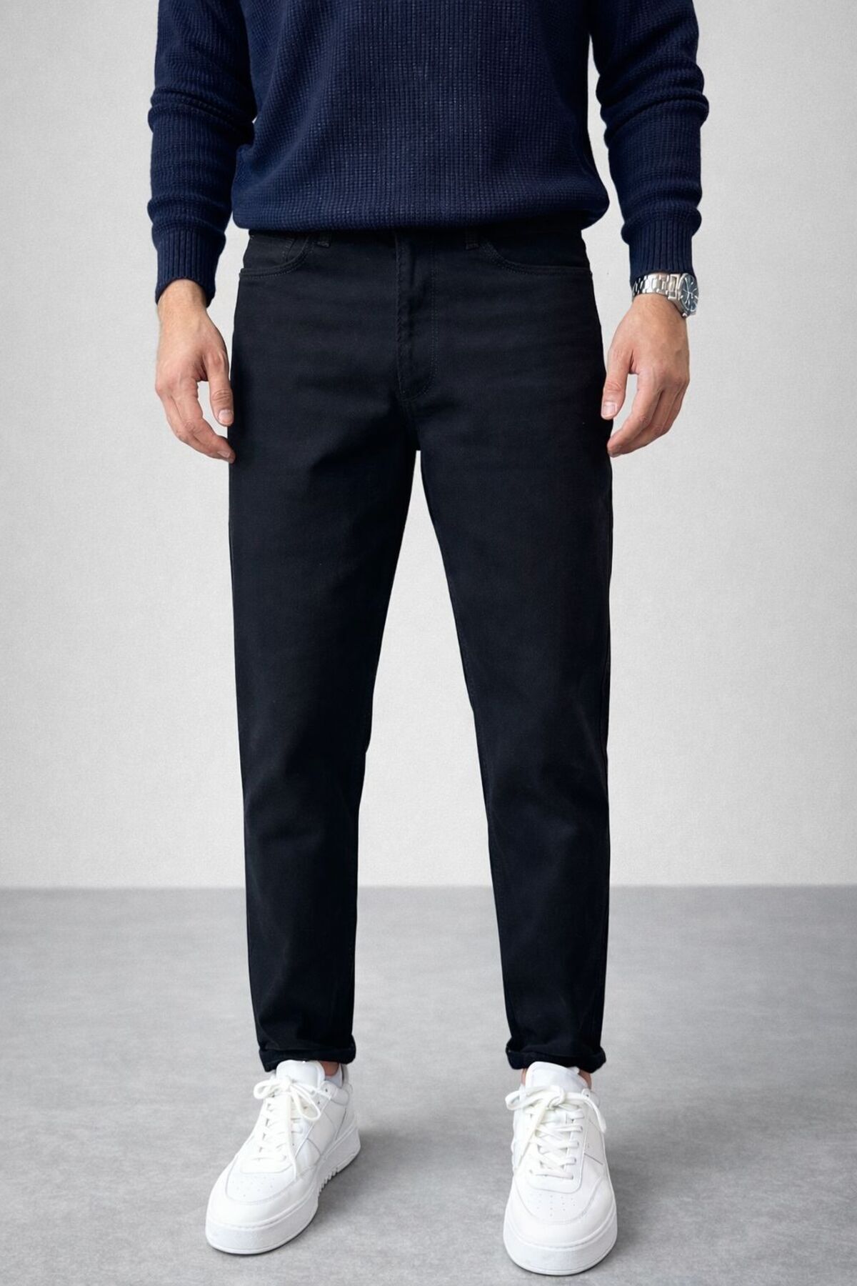 oraystore  Erkek Rahat Kalıp Boyfriend Kot Pantolon