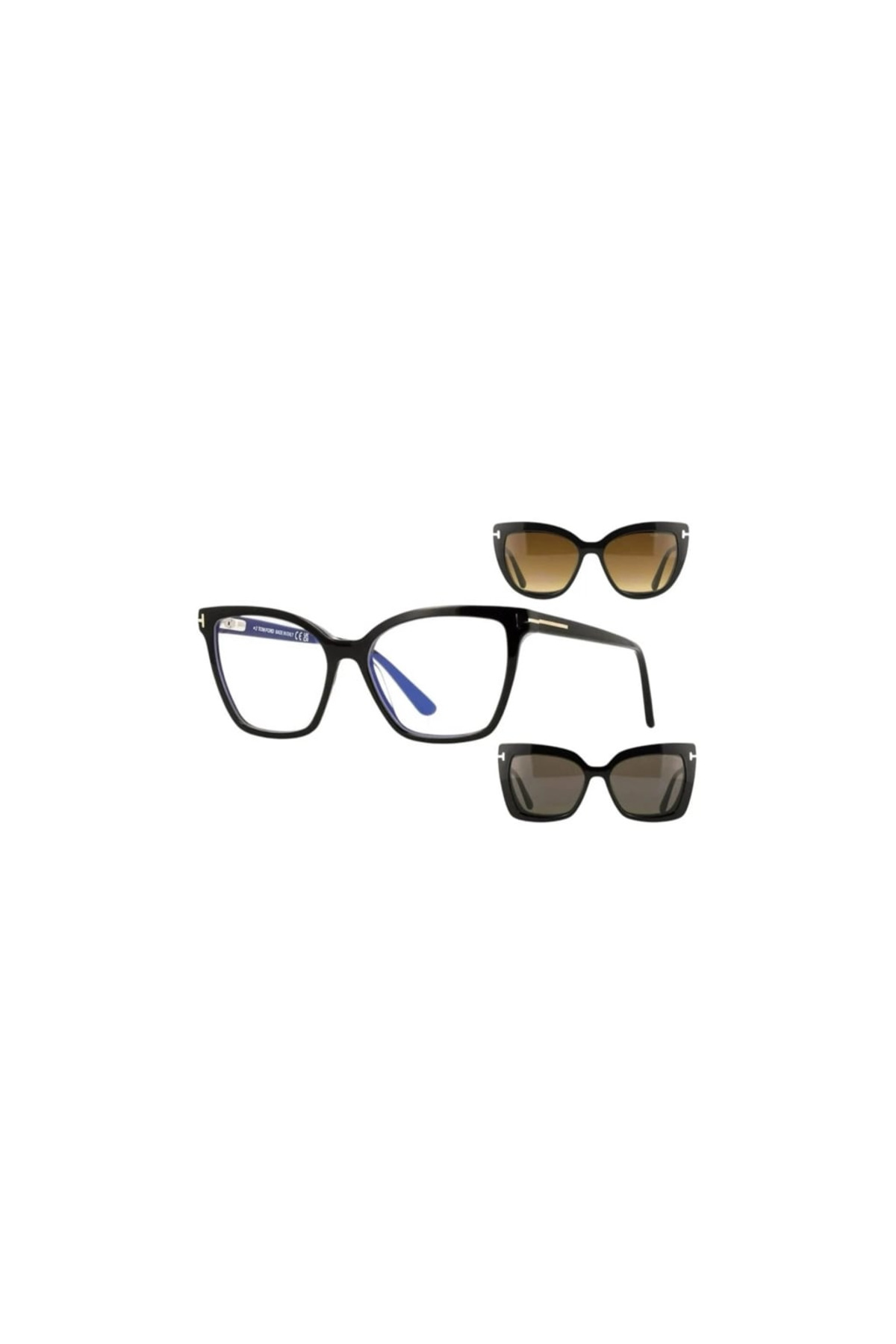 Tom Ford FT 5641 005 53 Klipsli (Clip-On) Güneş Gözlüğü - Fiyatı