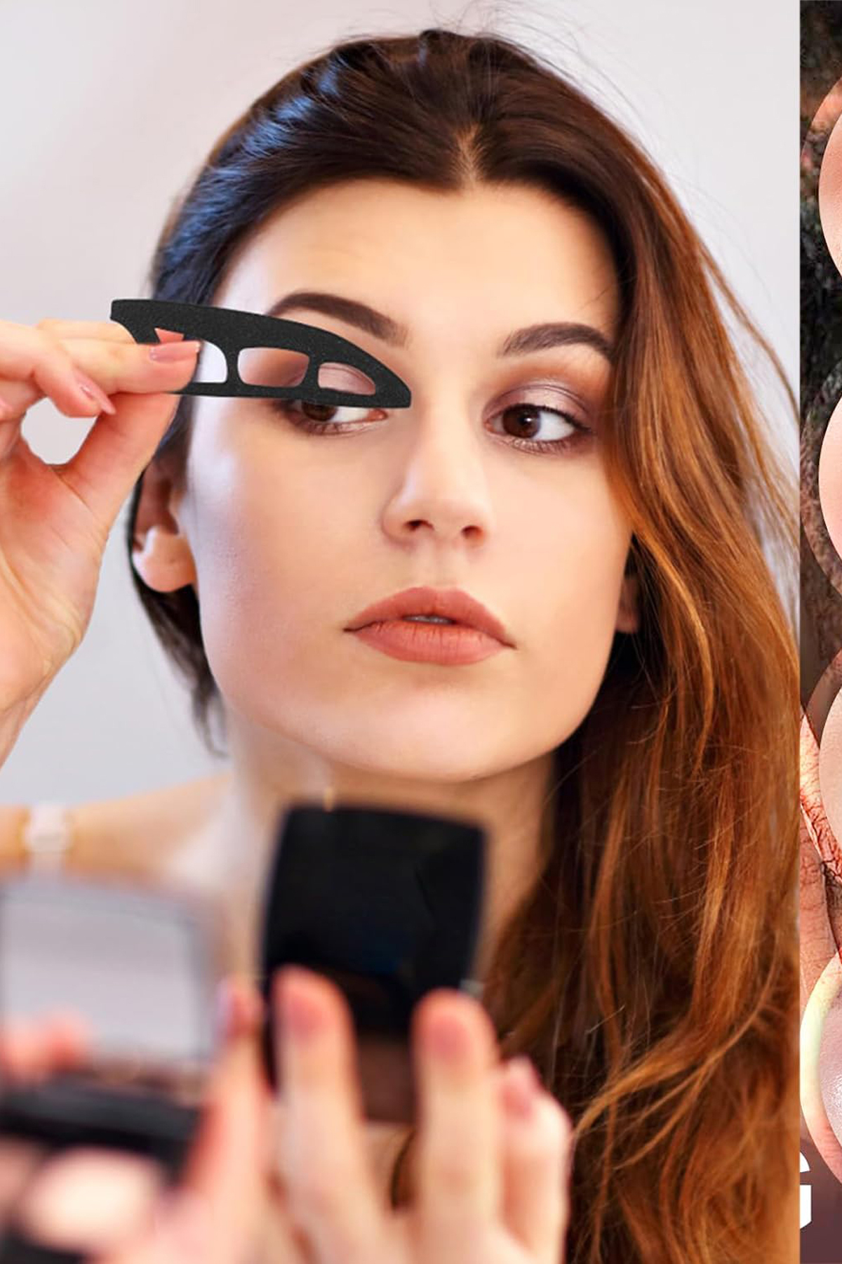 Göz Farı Makyaj Kalıbı Eyeliner Dipliner Kolay Kullanım Şablonu Göz Farı Hızlı Makyaj Şablonları — GZKLP01 — تصویر 2 از 7