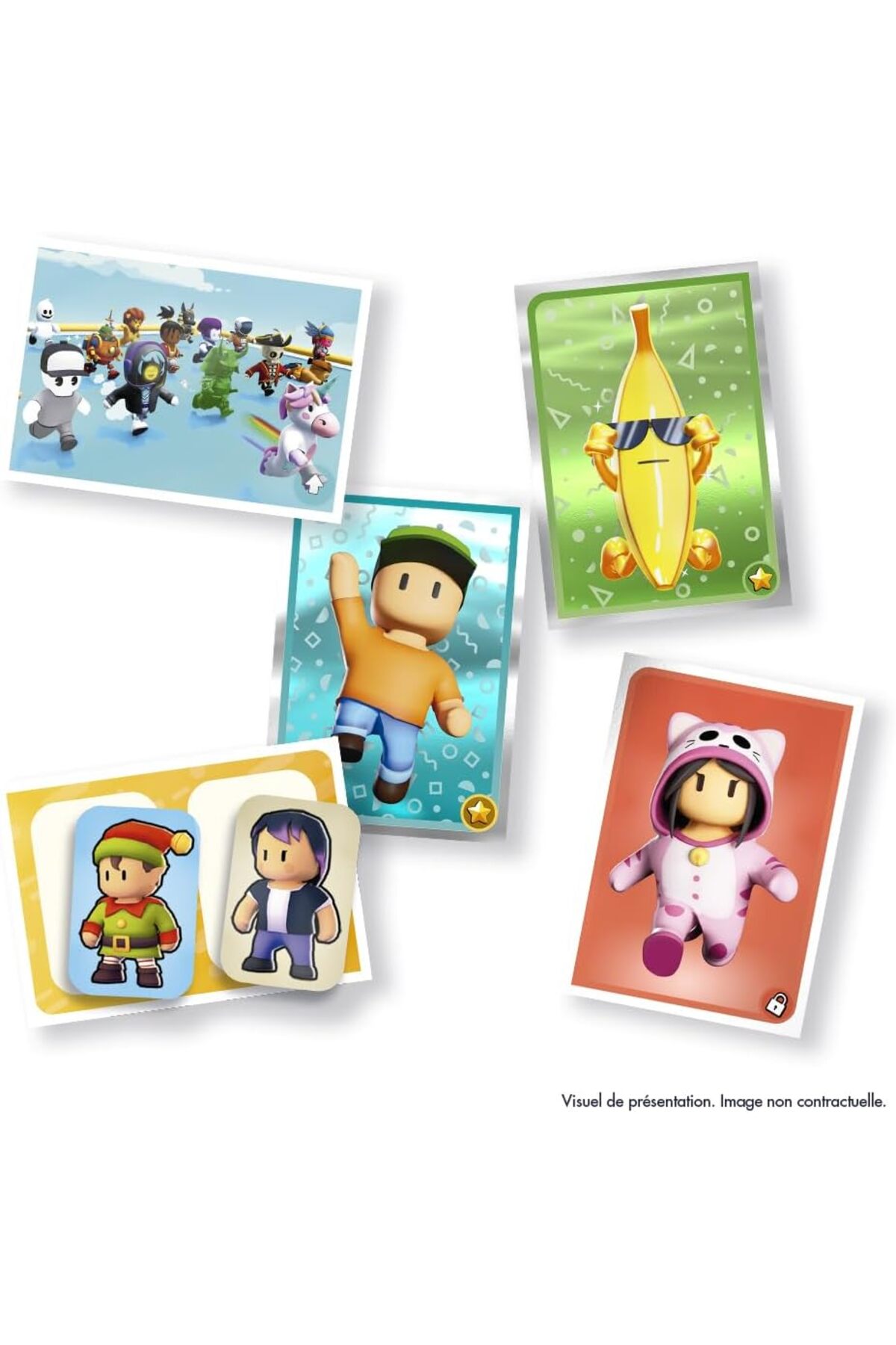 hediyecik Panini Stumble Guys Çıkartma Albümü Koleksiyonluk Sticker Dergisi 12 Sticker Hediye! fotoğrafı 3 (önizleme)