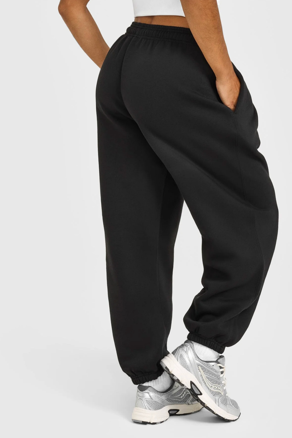 BSBSPOR Yazlık Bol Kesim Lastikli Paça Günlük Rahat Eşofman Altı İçi Erkek / Kadın Jogger Model görsel 2