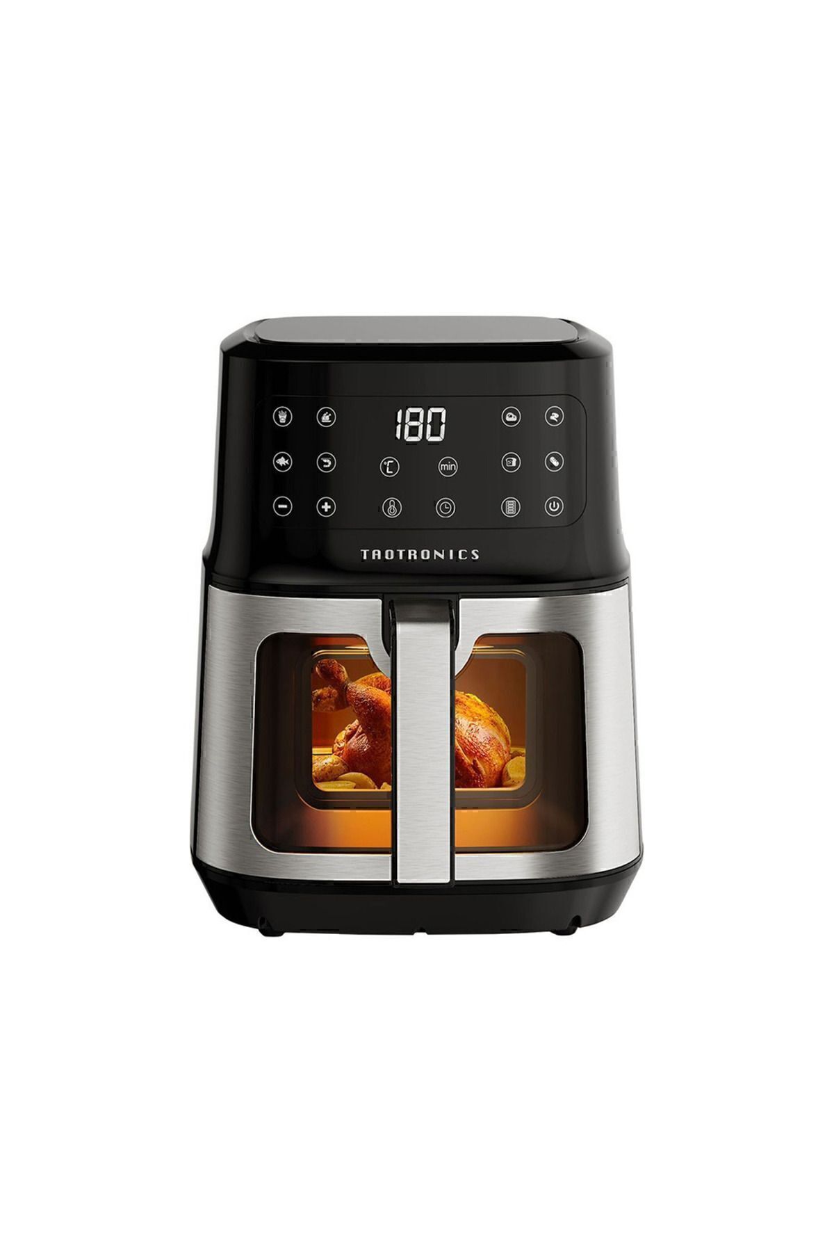 ozbience 5L 8 İşlevli 1200W Dokunmatik Panelli Yağsız Air Fryer Fritöz Airfryer