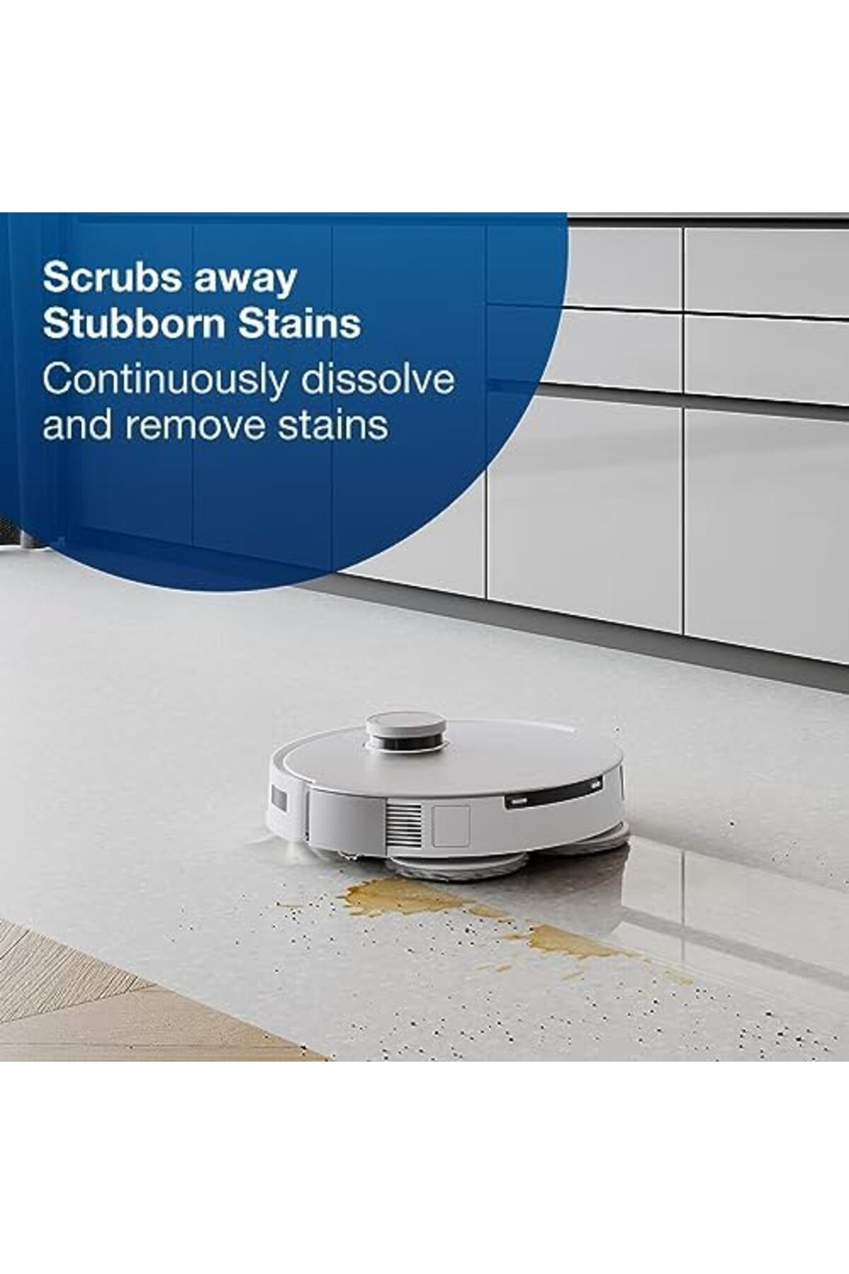 ynsstores ECOVACS Yıkanabilir Paspas Pedleri 4 ADET DEEBOT X2 Omni/ T20 Omni/ T1