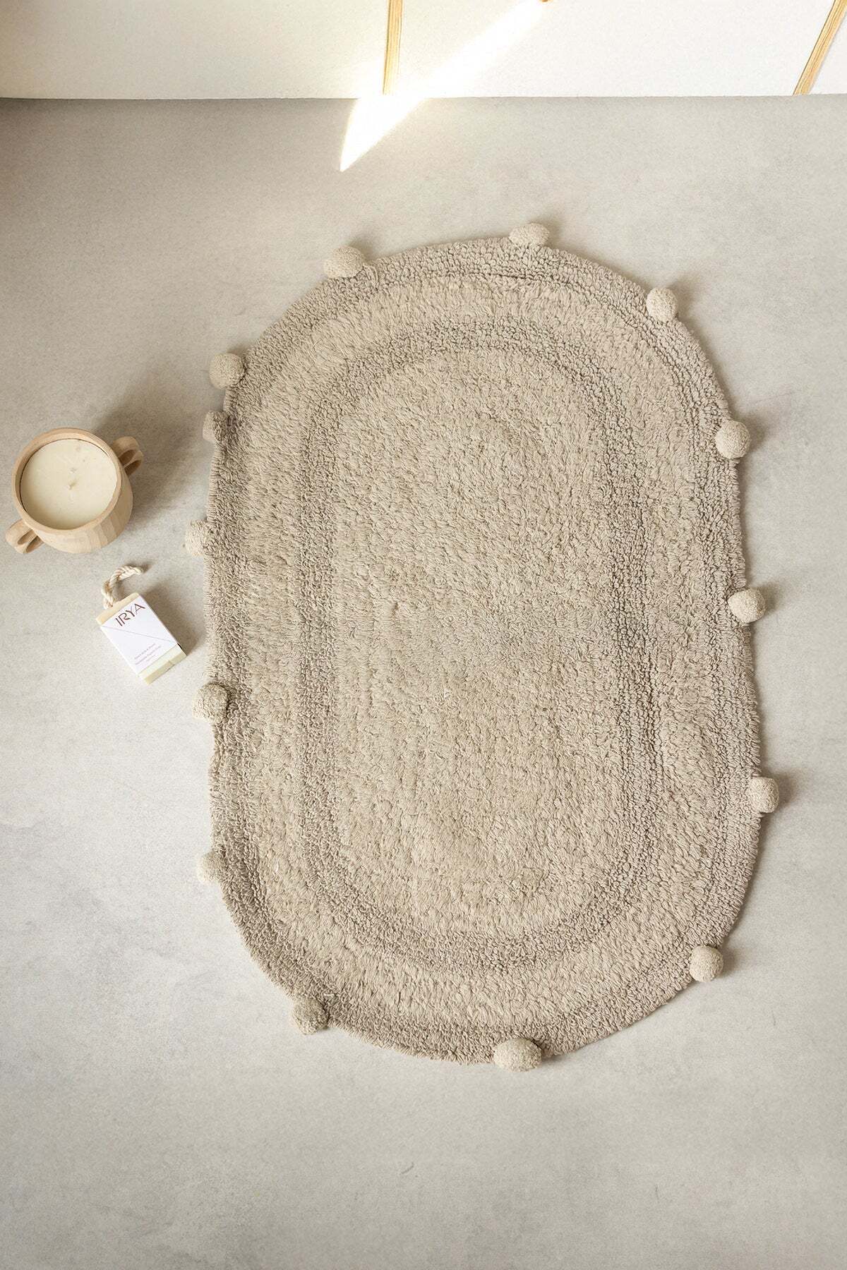 | Eris Single Bath Mat 50x80 Brown