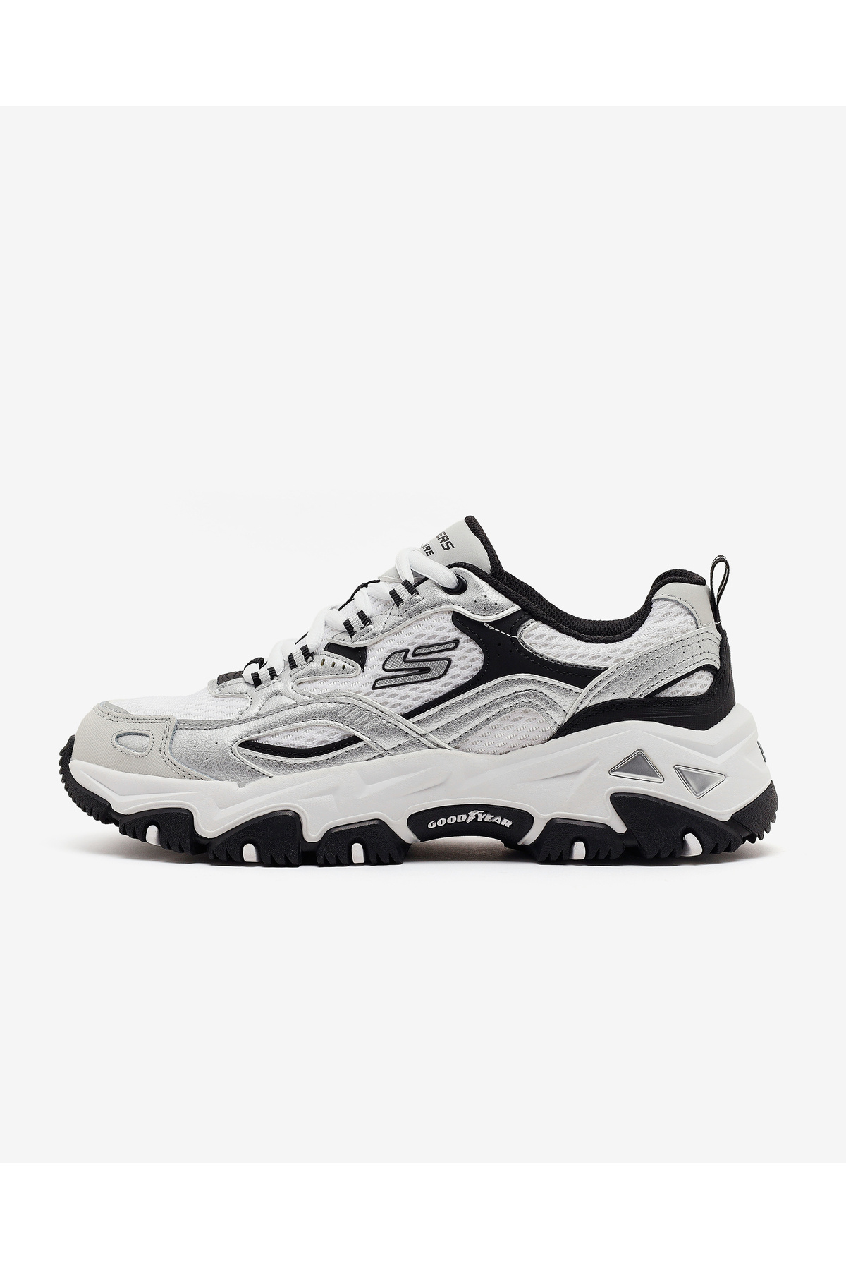 Skechers D'lites HIKER Erkek Gri Outdoor Ayakkabı 237425 SLBK
