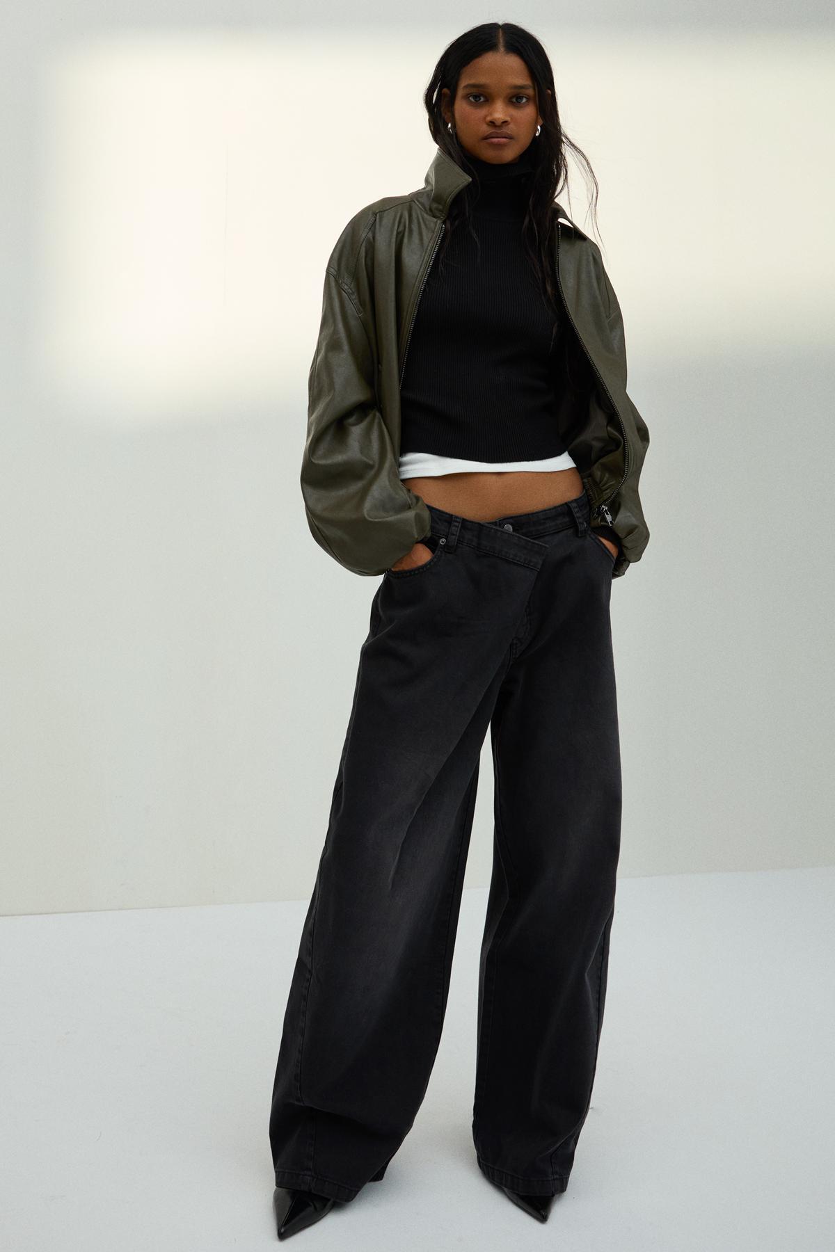 Barrel fit pants