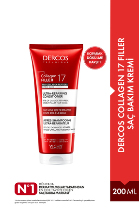 Vichy Dercos Collagen 17 Filler Saç Bakım Kremi 200ml