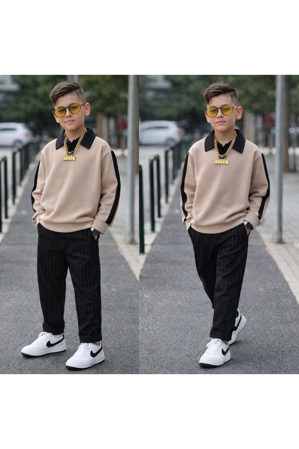 KOKOŞ BEBEK Şık & Tarz Paşalara Özel Çocuk Takım – Garnili Tasarım - 5/14 Yaş - 31489 fotoğrafı 2 (önizleme)