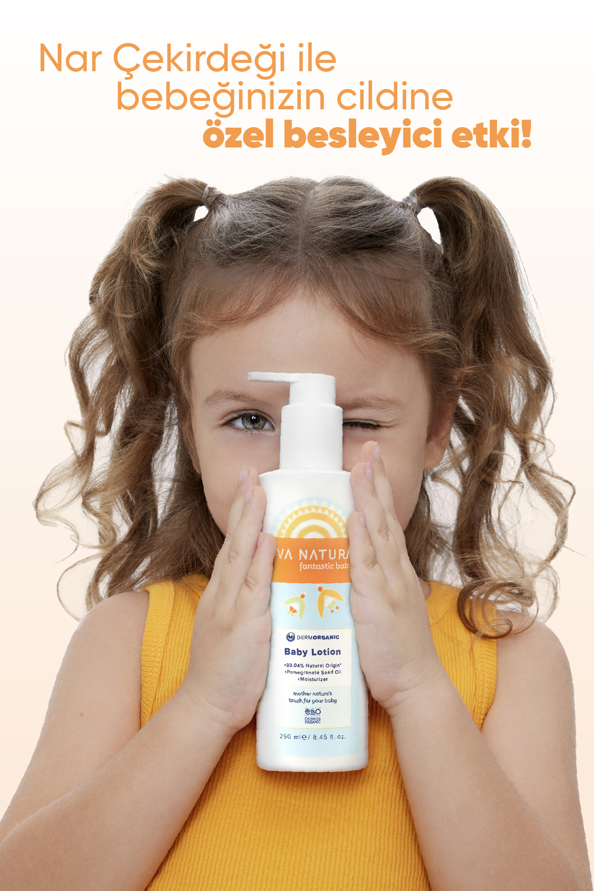 Iva Natura Organik Sertifikalı %98 Doğal Besleyici Bebek Losyonu Shea Ve Nar Özlü 250ml fotoğrafı 4 (önizleme)
