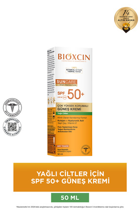 Bioxcin Sun Care Spf 50 Çok Yüksek Korumalı Güneş Kremi 50 ml Karma Yağlı Cil...