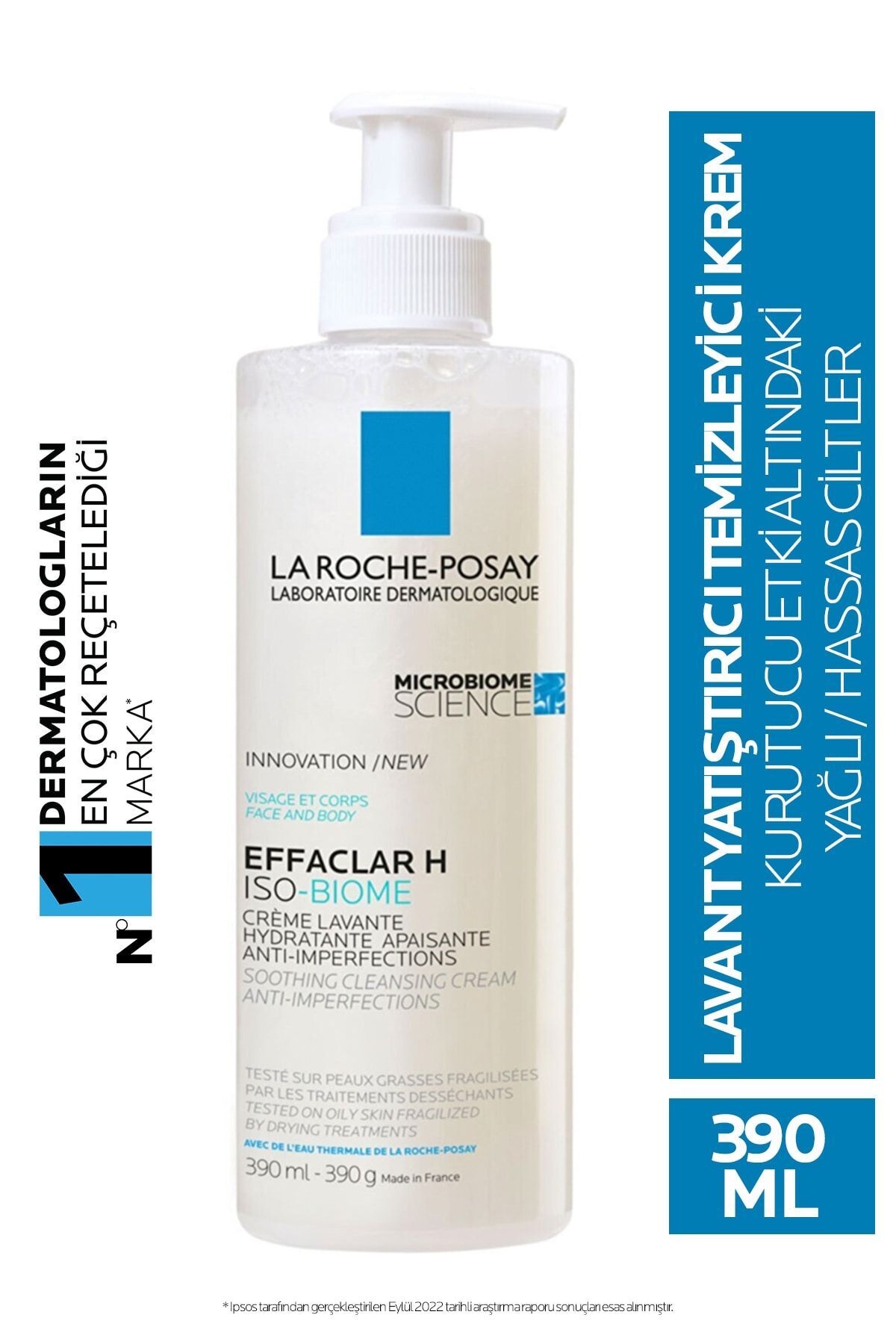La Roche Posay Effaclar H Iso Biome Temizleyici Krem 390 ml - Fiyatı, Yorumları