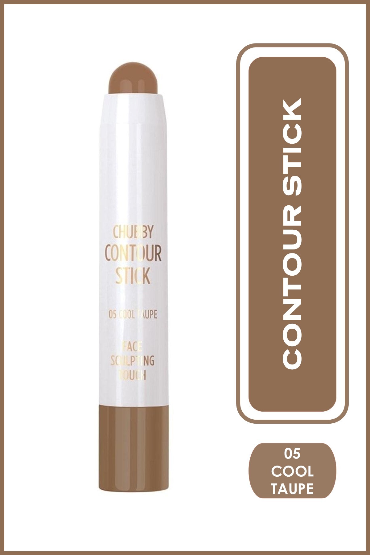Golden Rose Chubby Contour Stick No: 05 Cool Taupe - Mat Saten Stik Kontür - Fiyatı, Yorumları