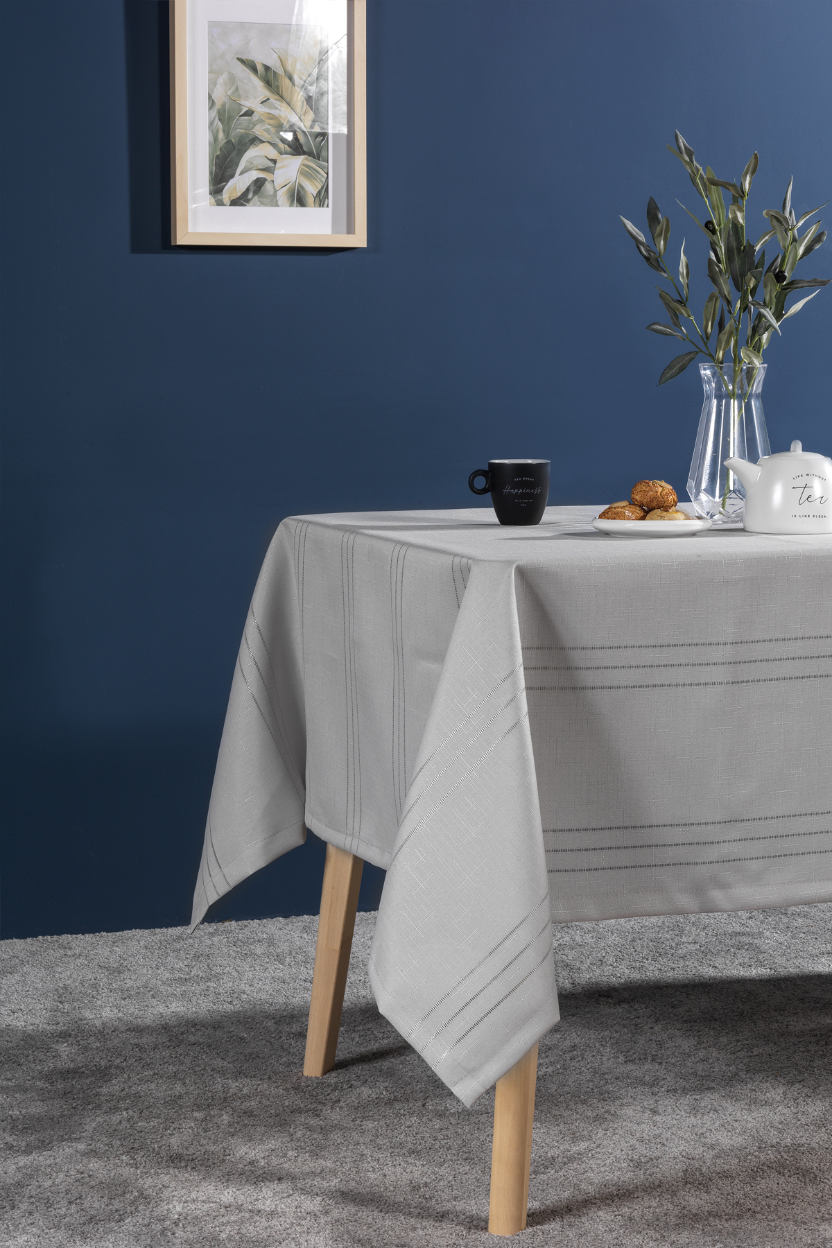 Dream Masa Örtüsü Dertsiz (160x220 cm) Gri