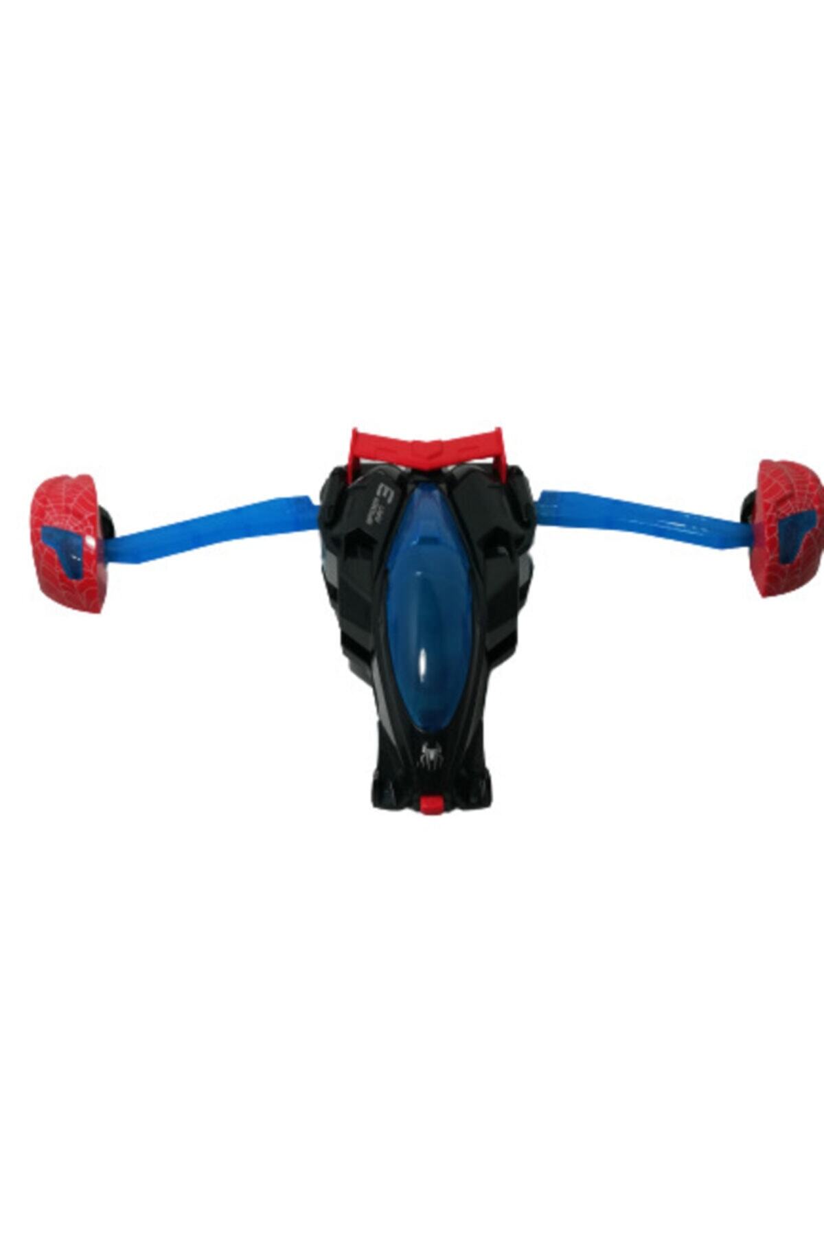 Spiderman Jete Dönüşen Araba 2in1 Hem Araba Hem Uçal Hareketli Ve Isıklı % 100 Kalite fotoğrafı 3 (önizleme)