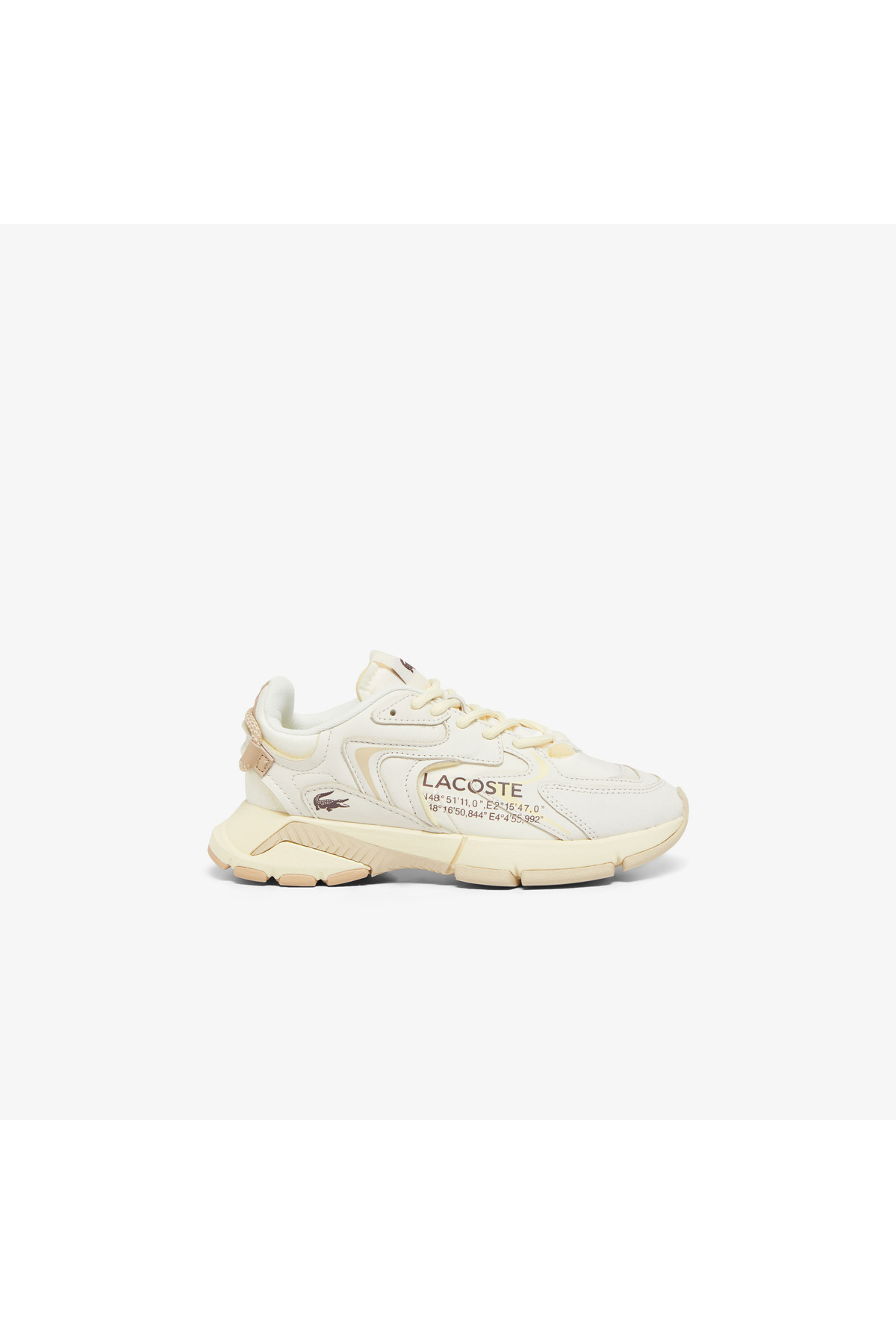 Lacoste  L003 Neo Kadın Bej Sneaker