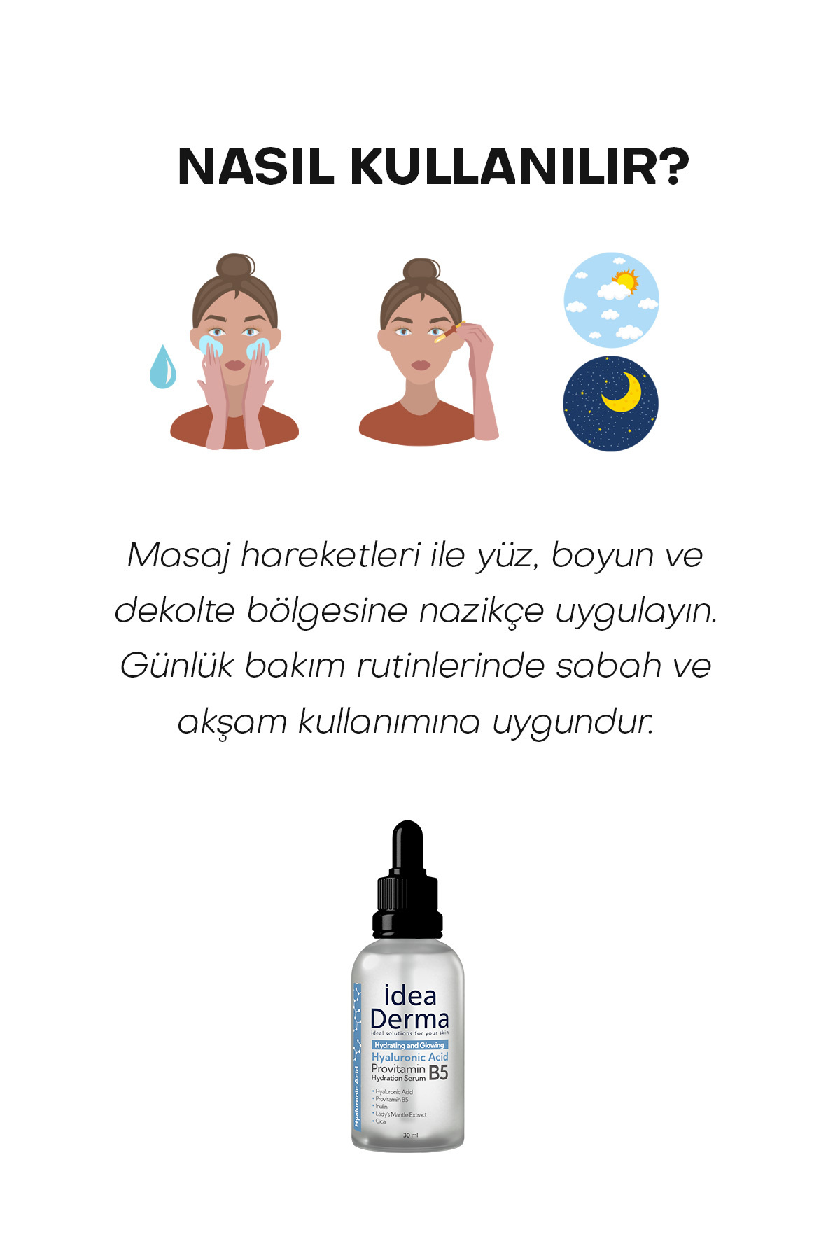 Hyaluronic Acid Provitamin B5 Hydration Serum 30 ml — TYCKJ2SI6N170979335843131 — تصویر 5 از 7