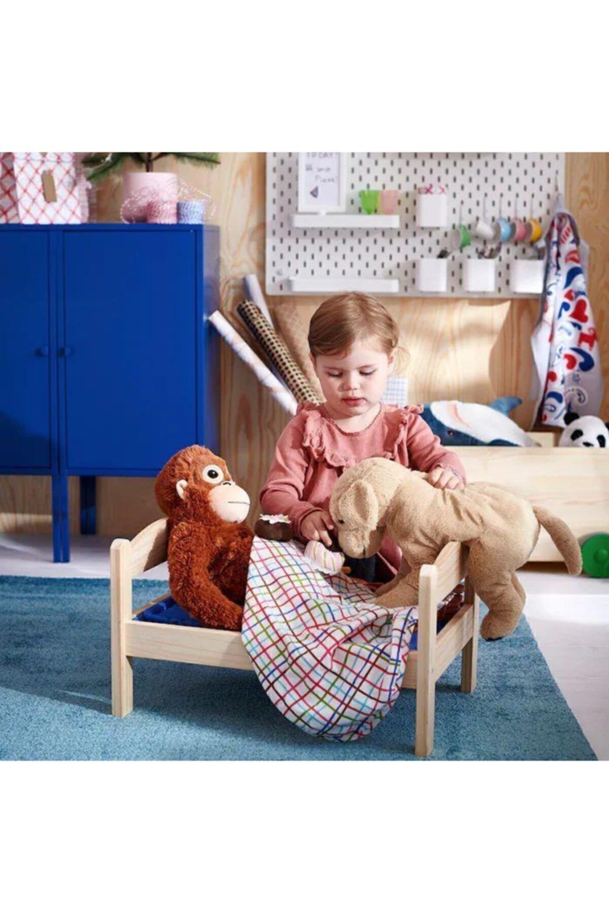 IKEA Yumuşak Oyuncak Maymun Orangutan Peluş Oyuncak 66 Cm fotoğrafı 7 (önizleme)