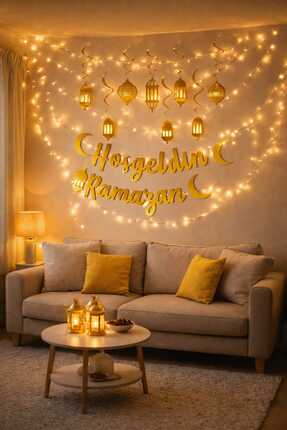 KOÇMAN AMBALAJ Ramazan Set Süs - Hoşgeldin Ramazan Süs - Hoşgeldin Ramazan Se...