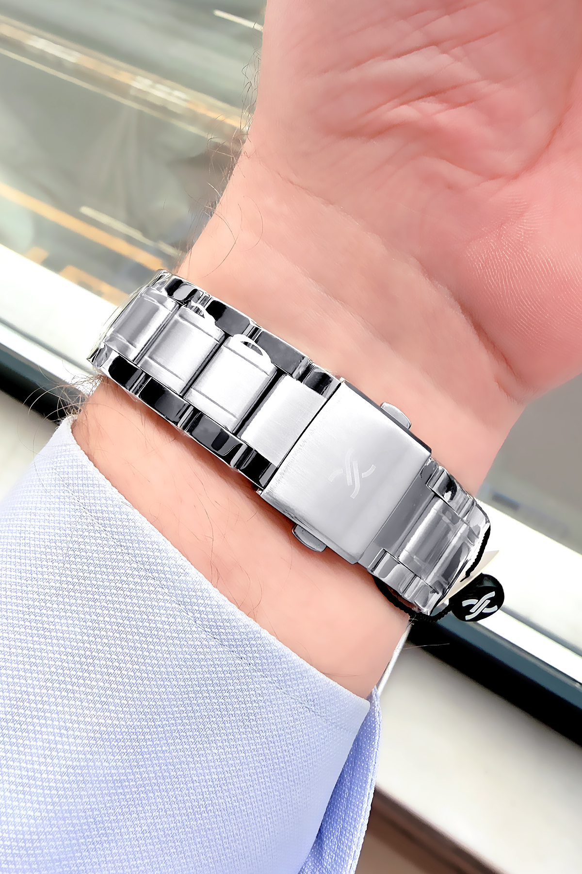 Daniel Klein  Hediyelik Orijinal Takvimli Erkek Kol Saati 3 Atm Su Geçirmez Gumus Renk Çelik Kordon Dke2028c3 - Görsel 7