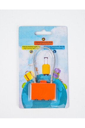 Trink Çanta Şifreli Valiz Kilidi - Bavul Kilidi - Çanta Kilidi - Seyahat Kili...