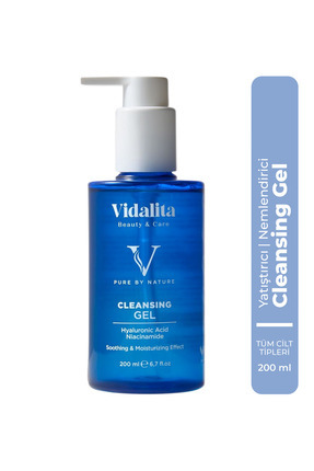 Vidalita Beauty & Care Nazik Yüz Temizleme Jeli 200 ml - Kurutmayan Nemlendir...