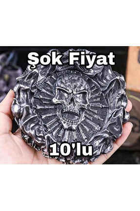 Küllük Korku Severlere Özel! İskelet Kül Tablası - Dekoratif Gotik 10 Adet toplu