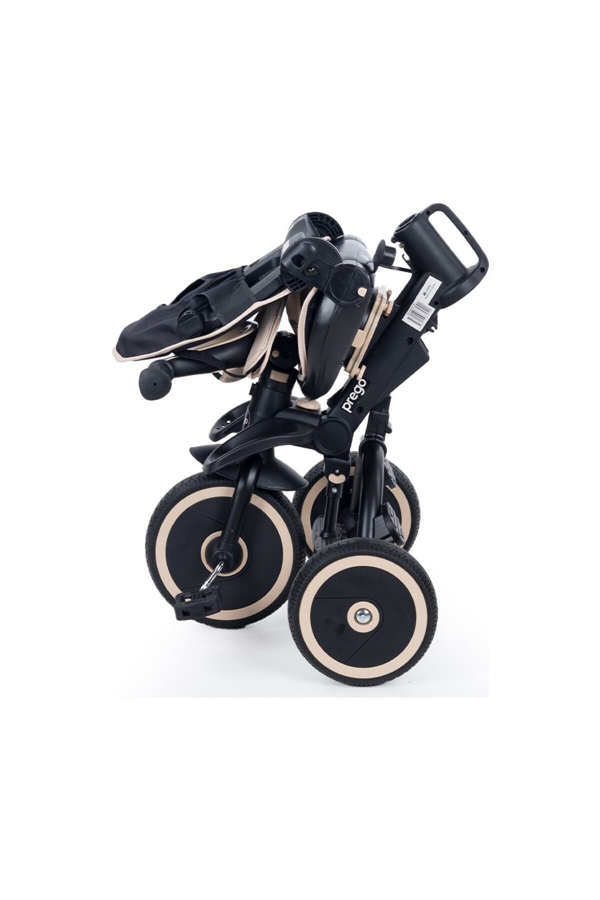 Prego MONACO 6 in 1 Çift Yönlü Çocuk Bisikleti BEJ fotoğrafı 2 (önizleme)