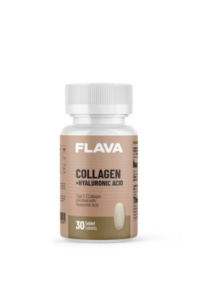 FLAVA Collagen + Hyaluronic Acid - 30 Tablet