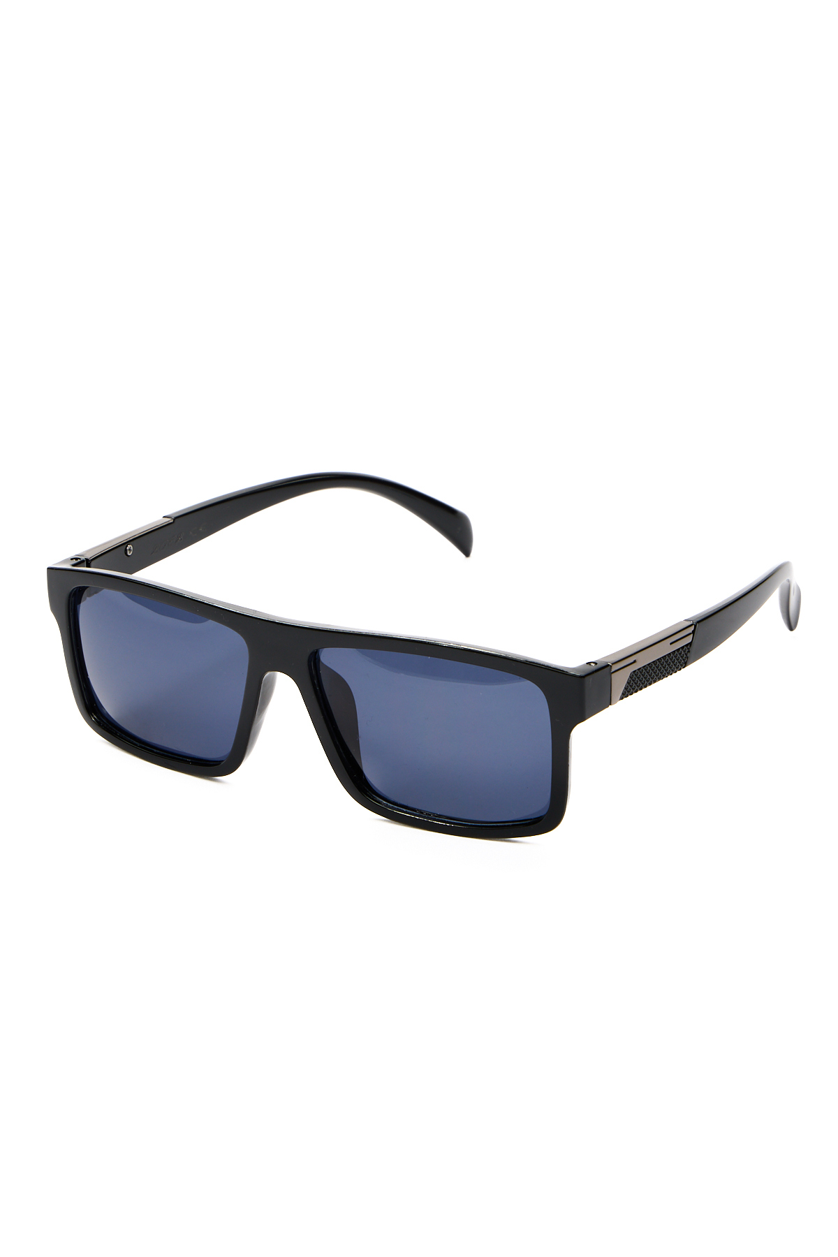 Chunky Frame Unisex V Angels Gümüş Siyah Güneş Gözlüğü görsel 4