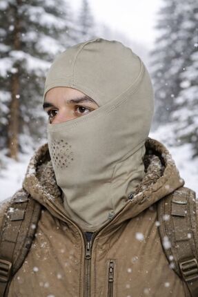 SİNGLE SWORD Polarlı Su Ve Rüzgar Geçirmez Balaclava Kar Maskesi