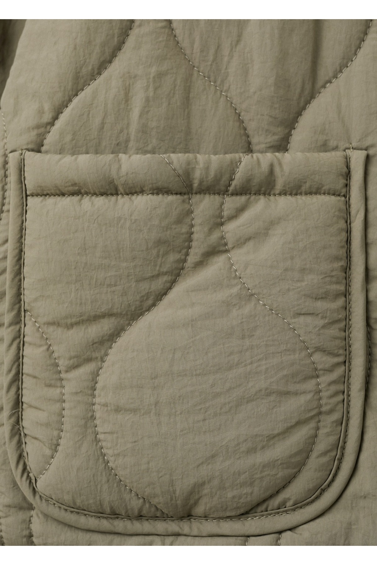 MANGO Teen  Kapitone ceket - Görsel 5