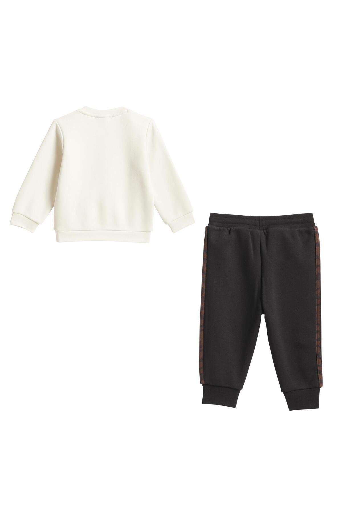 adidas KD5824-B Crew Set Bebek Eşofman Takımı Beyaz fotoğrafı 2 (önizleme)