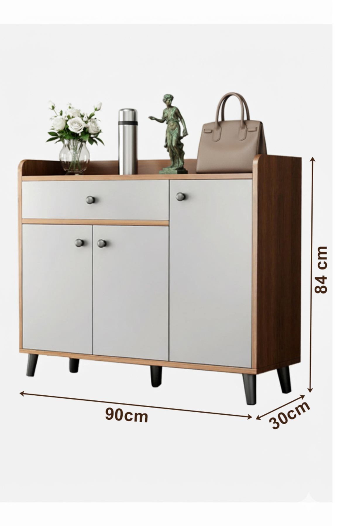 خزانة جانبية متعددة الأغراض، ركن قهوة ومنظم أحذية،...