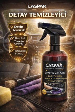 LASPAK Araç İçi Detay Temizleyici 500 ML