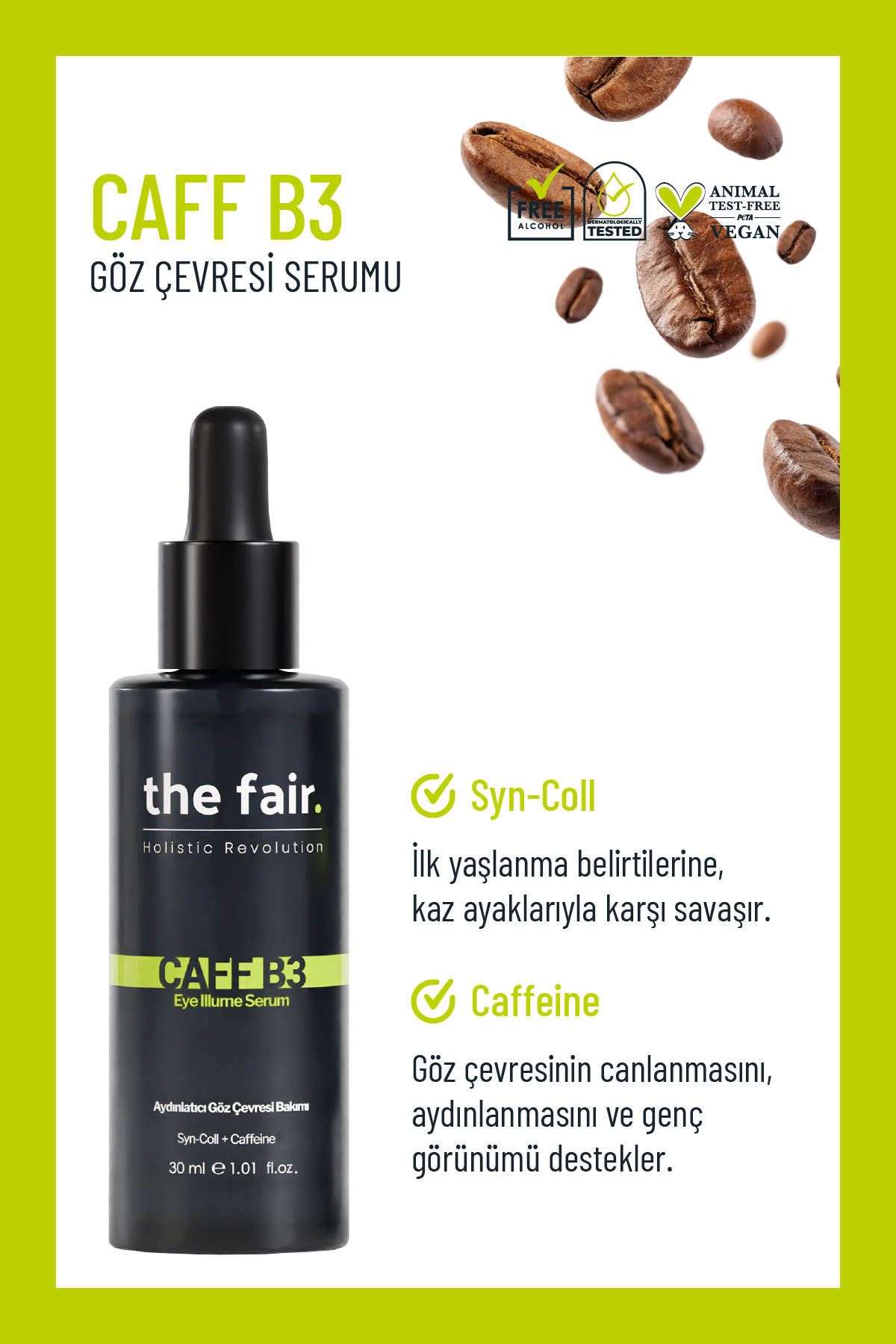 Nem Destekli Kırışıklık Karşıtı Vegan Cilt Bakım Seti — ZZ.VV.SGT.2021/0509-03 — تصویر 3 از 9