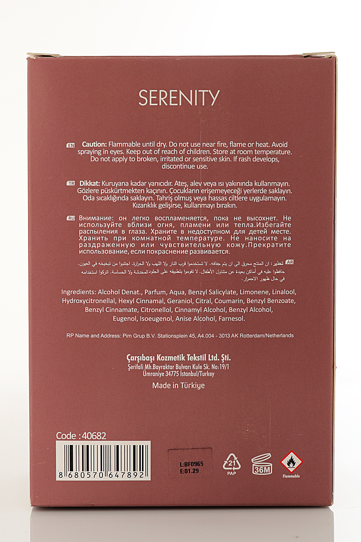 2'Li Set Alberto Taccini SERENITY Kadın Parfümü - 95 ml — 88856 — تصویر 6 از 7