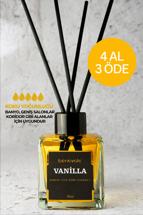 Benevole Vanilla Bambu Çubuklu Oda Kokusu 100 ml | Vanilya, Hindistan Cevizi ...