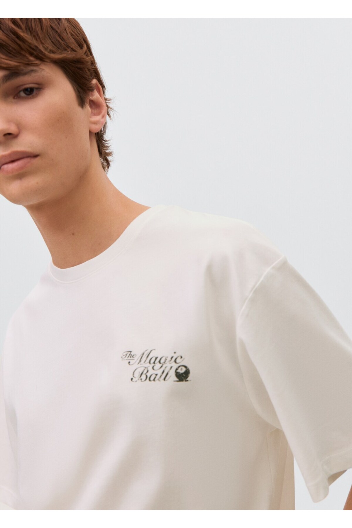 تیشرت مردانه طرح دار آستین کوتاه | مانگو MANGO Teen 17025802 - تصویر 6