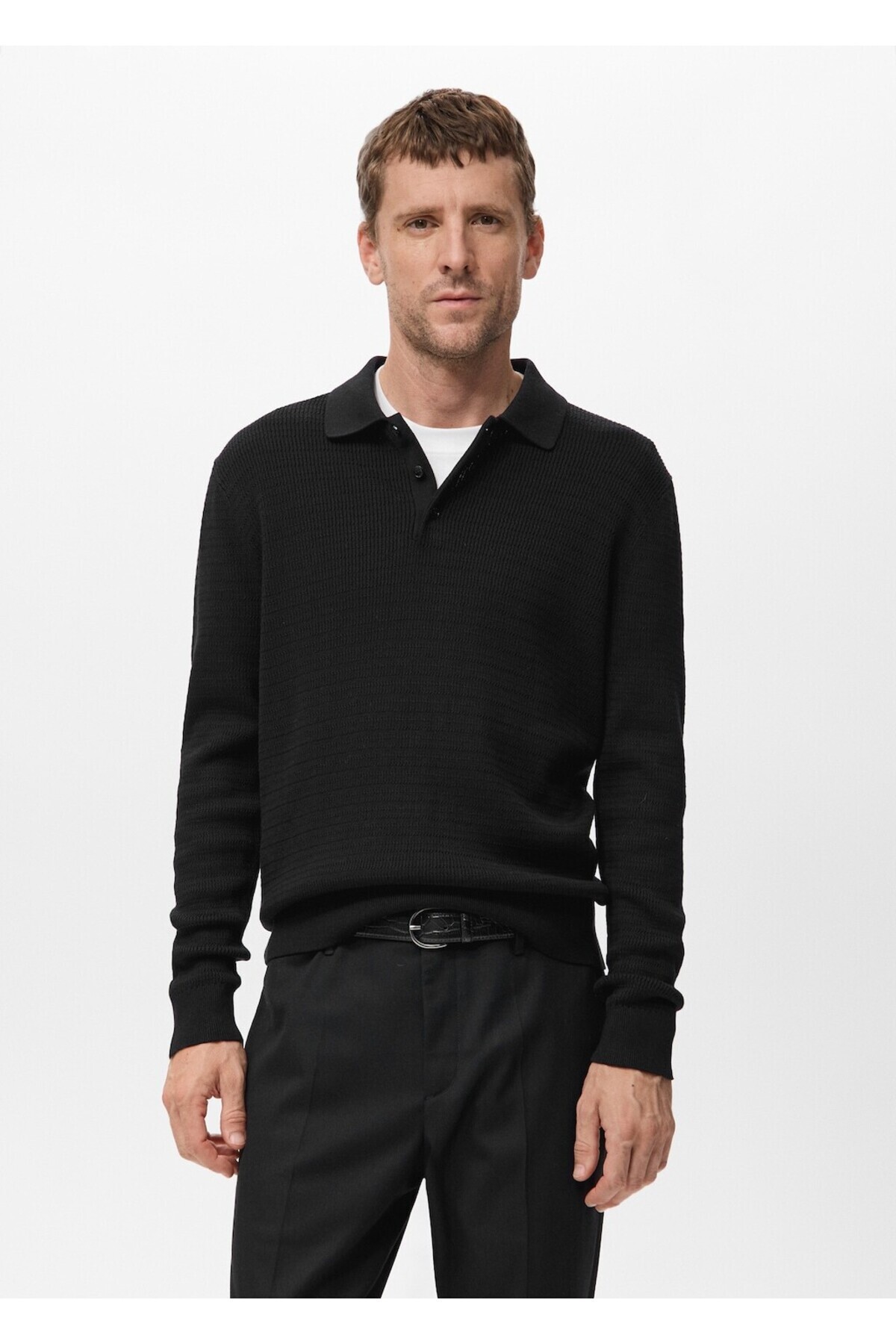 مانگو تی‌شرت پولو نخی لیوسل