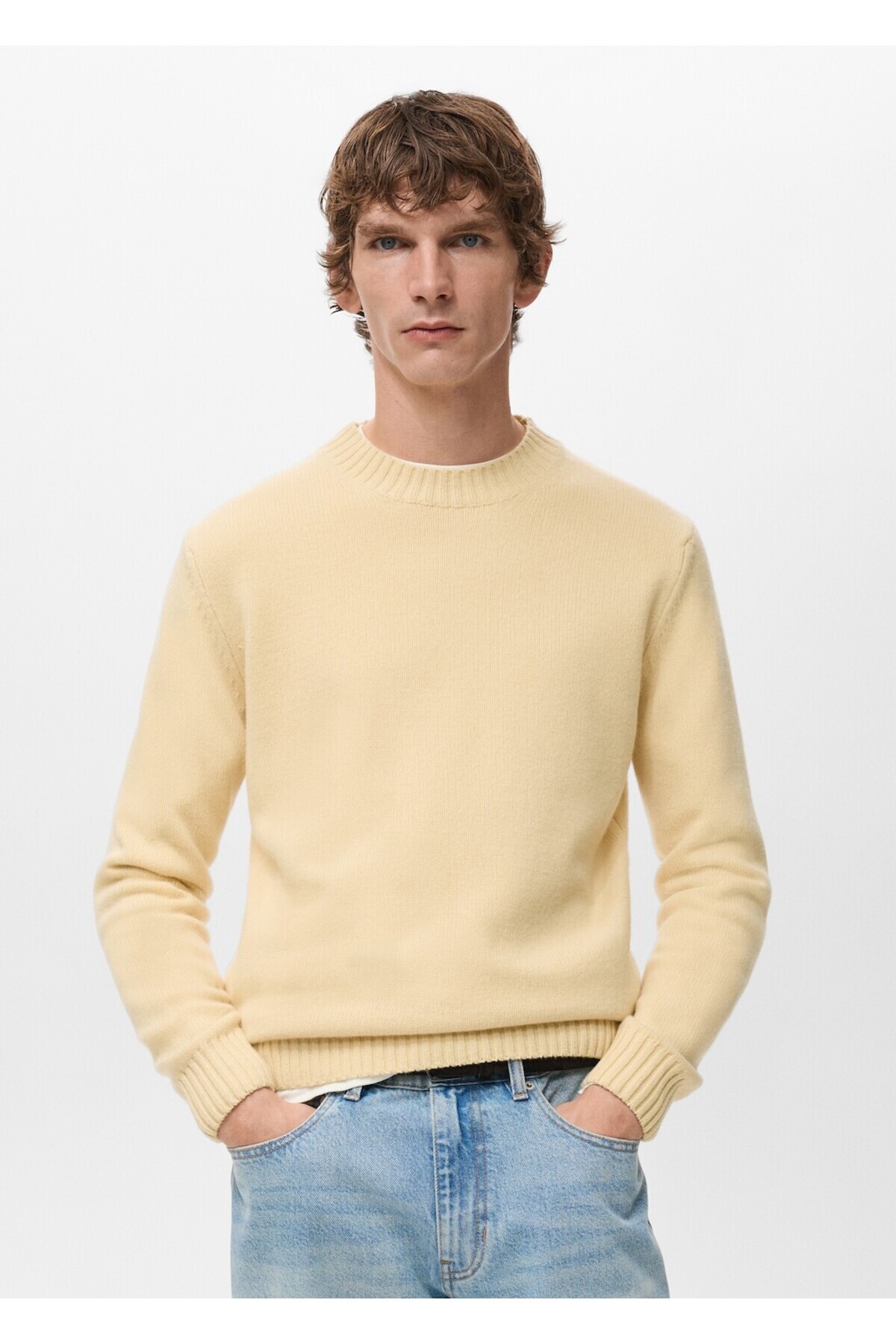 مانگو ژاکت بافتنی ۱۰۰٪ پشم ایتالیایی