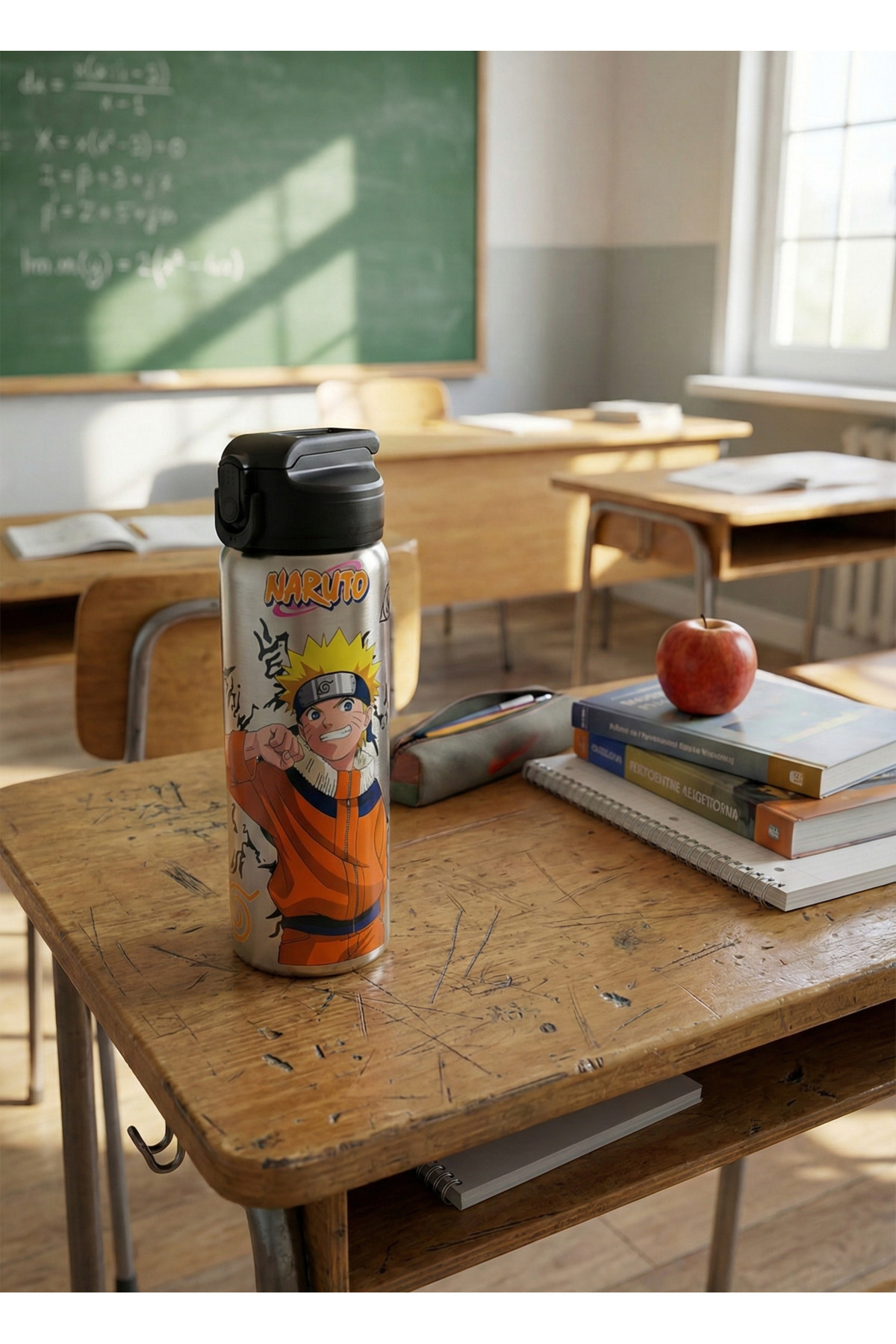 topal horoz Naruto 600 ml çelik matara-suluk - Fiyatı, Yorumları